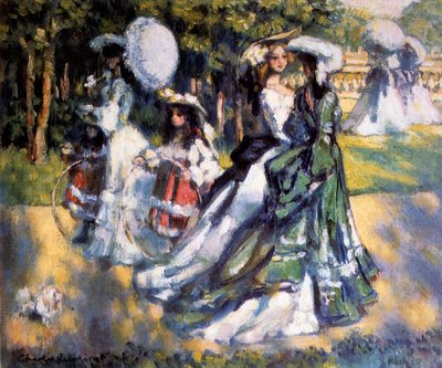 プロムナード、c1911 作： Charles Guerin