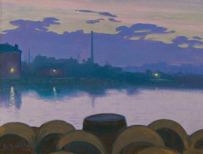川の風景 作： Charles Guilloux