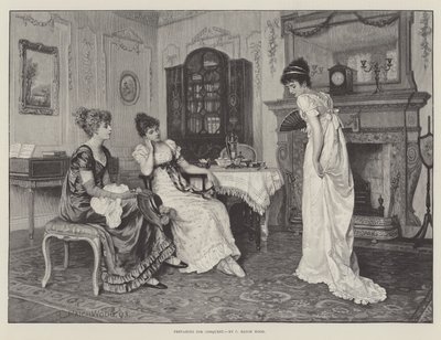 征服の準備 作： Charles Haigh Wood