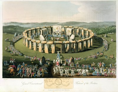 英国人のグランドコンベンショナルフェスティバル、アクアティント、パブ。ロバート・ハヴェル（1769-1832）1815（アクアチント） 作： Charles Hamilton Smith