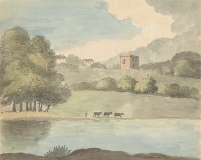 川の風景 作： Charles Hamilton Smith