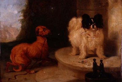 歓迎されない求婚者（パネル 作： Charles Hancock