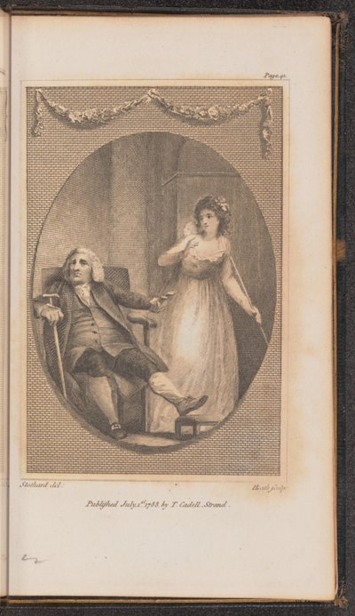 Canto II のイラスト 作： Charles Heath after Thomas Stothard