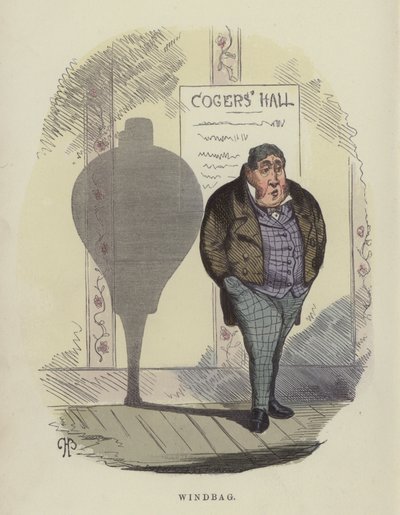 ウインドバッグ（カラー刻印 作： Charles Henry Bennett