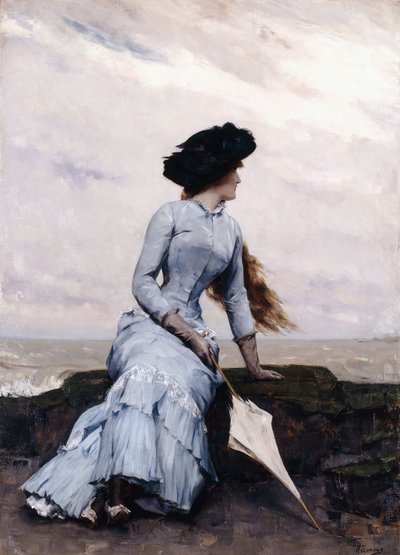 海を見ながら 作： Charles Hermans