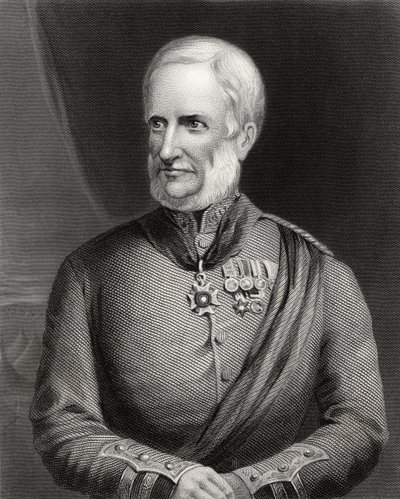 ヘンリー・ハブロック少将（1795-1857） 作： Charles Holl