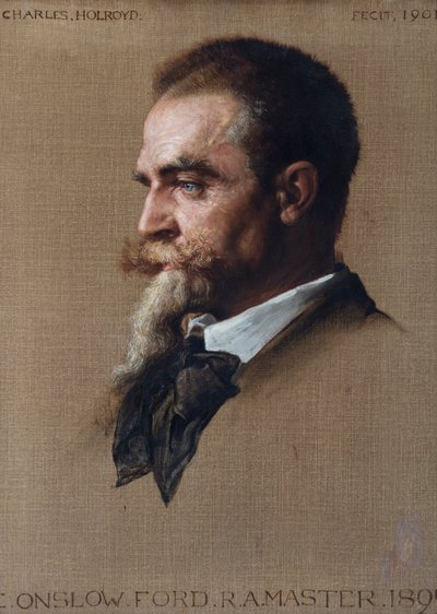 E.オンスローフォードの肖像、1901 作： Charles Holroyd