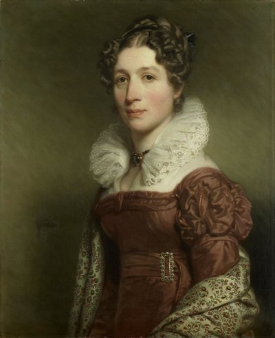 Jacoba Vetter (1796-1830)、ピーター・マイヤー・ワーナーズの妻、アムステルダム書店 作： Charles Howard Hodges