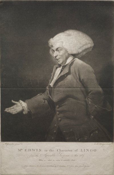 リンゴ役のエドウィンさん 作： Charles Howard Hodges