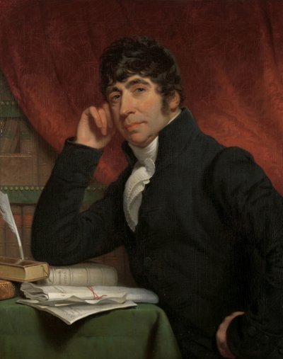 ウィレム・ビルデルダイクの肖像 ウィレム・ビルデルダイク (1759-1831)、詩人、歴史家 作： Charles Howard Hodges
