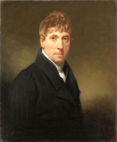 自画像 作： Charles Howard Hodges