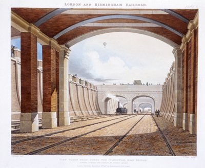 ロンドンとバーミンガム鉄道、1837年 作： Charles Hunt