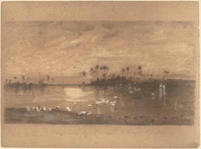 ロゼッタ、エジプト 作： Charles J. Bridgman