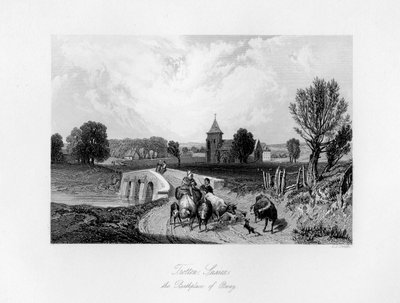 トロットン、シスセックス、オトウェイの生誕地、1840 作： Charles J. Smith