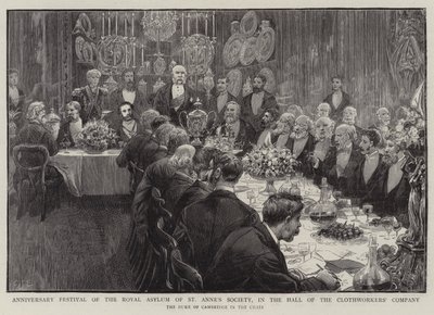 聖職者協会の亡命記念日、布工会館 作： Charles J. Staniland