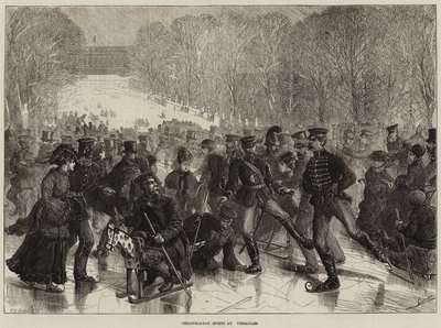ベルサイユでのクリスマススポーツ 作： Charles J. Staniland