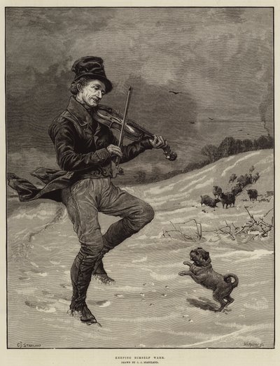 自分を暖かく保つ 作： Charles J. Staniland