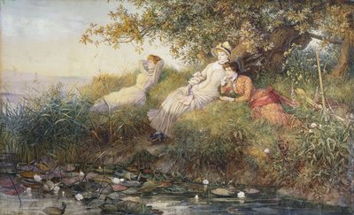 The Lotus Eaters、1883 作： Charles J. Staniland