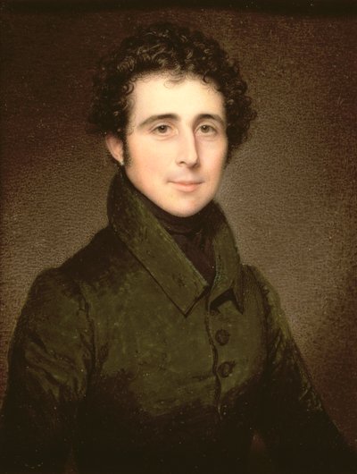 Menstrie Bartのトーマスウィリアムホルバーン卿（1793-1874）、1827年（象牙に油彩） 作： Charles Jagger
