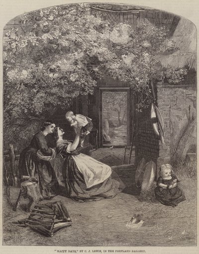 幸せな日々 作： Charles James Lewis