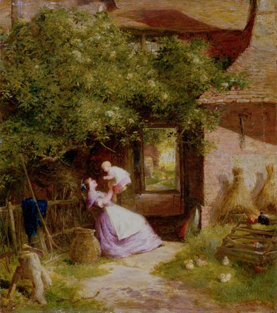 お母さんと子供 作： Charles James Lewis