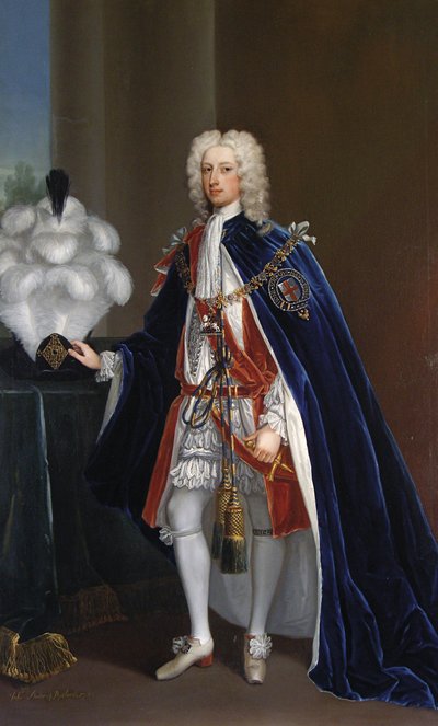 ジョンマナーズ、ラトランド3世公爵、1725年 作： Charles Jervas