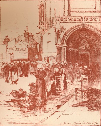 「クタンス」、1896年、1897年 作： Charles John Watson