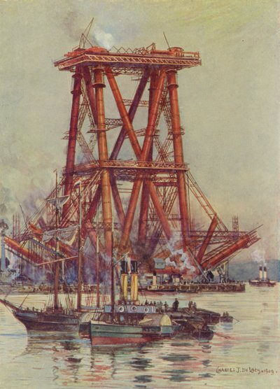 第4の橋を架ける 作： Charles John de Lacy