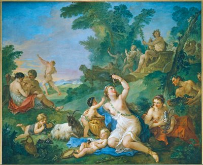 Le triomphe de Bacchus - バッカスの凱旋 ... 作： チャールズ・ジョセフ・ナトワール