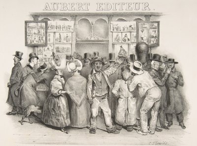 The Publisher Aubert 1831 年、政府がコミックのように見えることは認めざるを得ません 作： Charles Joseph Traviès de Villers