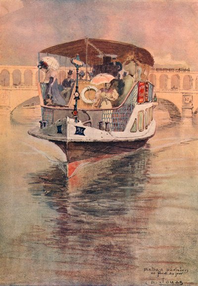 ポイントデュジュール、1915年のバトーパリジャン 作： Charles Jouas