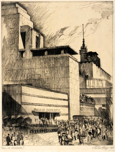 科学ホール、シカゴフェア 作： Charles L. Morgan