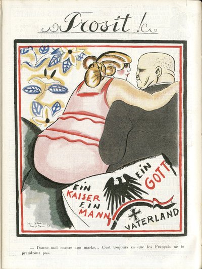Le Rire』に掲載されたChas-Laborde（1886-1941）のイラスト 作： Charles Laborde