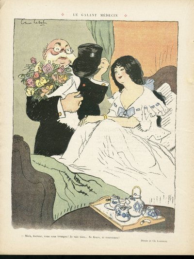 Le Rire』に掲載されたChas-Laborde（1886-1941）のイラスト 作： Charles Laborde