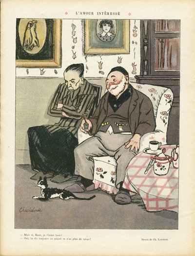 Le Rire誌05/04/13に掲載されたChas-Laborde（1886-1941）のイラスト - L