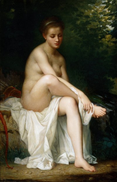 ニンフイスメネ、1878年 作： Charles Landelle