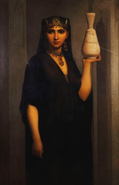 農民の女性;ファムフェラ、1869年 作： Charles Landelle