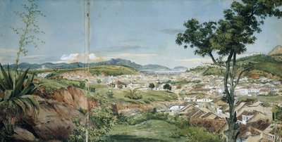 リブラミエントからのリオデジャネイロの新しい町、c。 1825-6 作： Charles Landseer