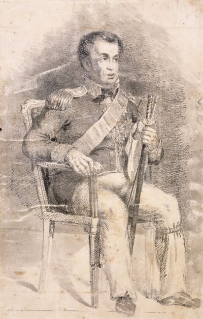 ドンジョアンVIの肖像、c。 1825-6 作： Charles Landseer