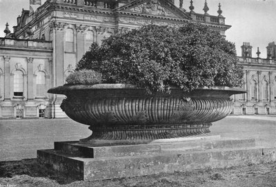 石の花瓶（モノクロ写真 作： Charles Latham