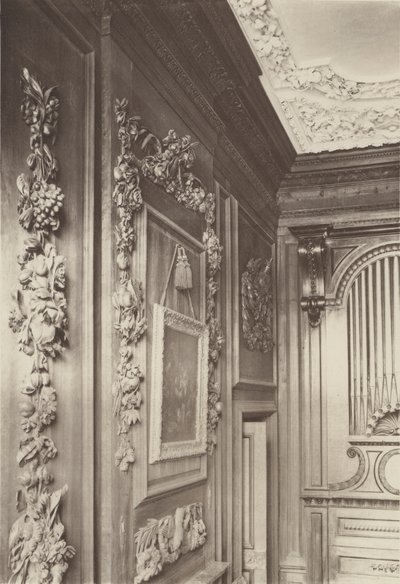Belton House、オルガンギャラリーの一部 作： Charles Latham