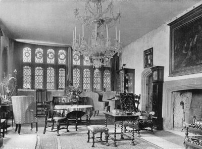 The Great Parlour（モノクロ写真 作： Charles Latham