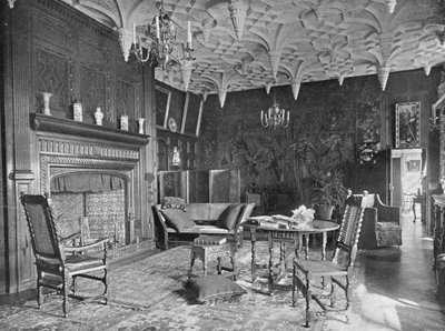 The Great Parlour（モノクロ写真 作： Charles Latham