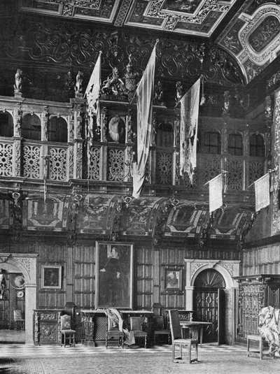 イーストエンドのマーブルホール（モノクロ写真 作： Charles Latham