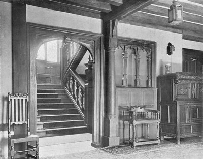 The Stairway（モノクロ写真 作： Charles Latham