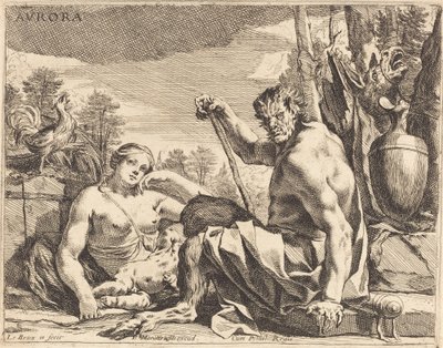 オーロラ (夜明け) 作： Charles Le Brun