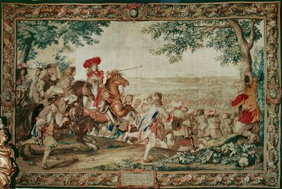 ルイ14世のダンケルク入城... 作： チャールズ・ル・ブラン