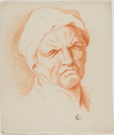 老人の頭 作： Charles Le Brun