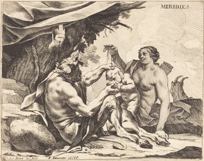 メリデス（正午） 作： Charles Le Brun