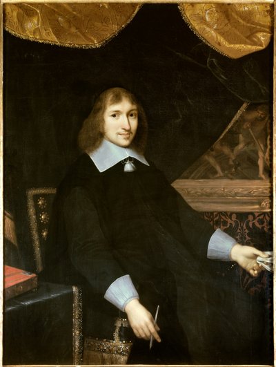 ニコラ・フーケの肖像 作： Charles Le Brun